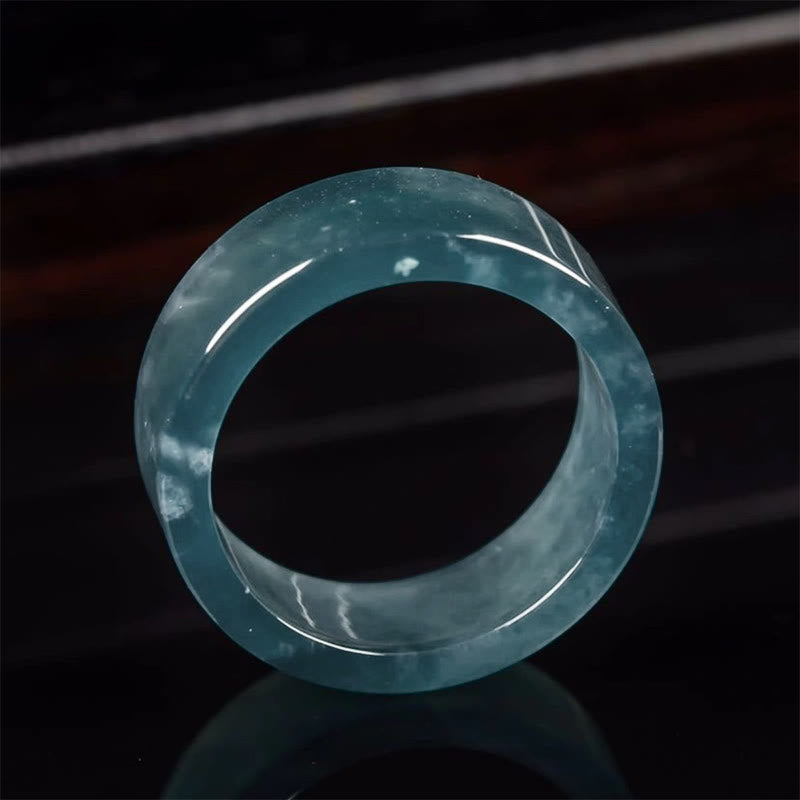 EverestArtstudios Jade Luck Abundance Prosperity Ring