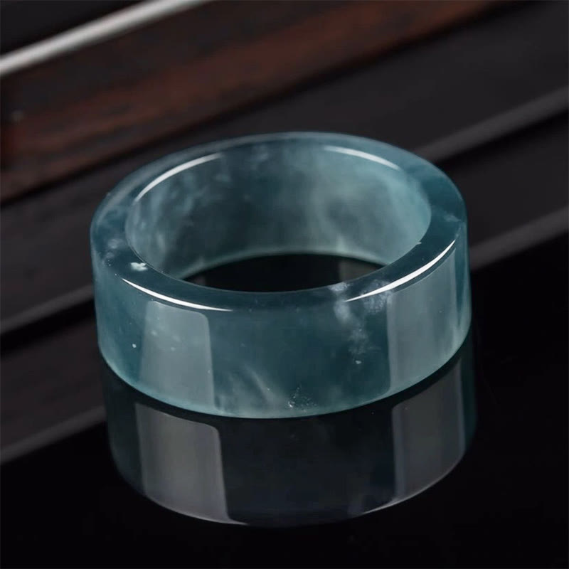 EverestArtstudios Jade Luck Abundance Prosperity Ring