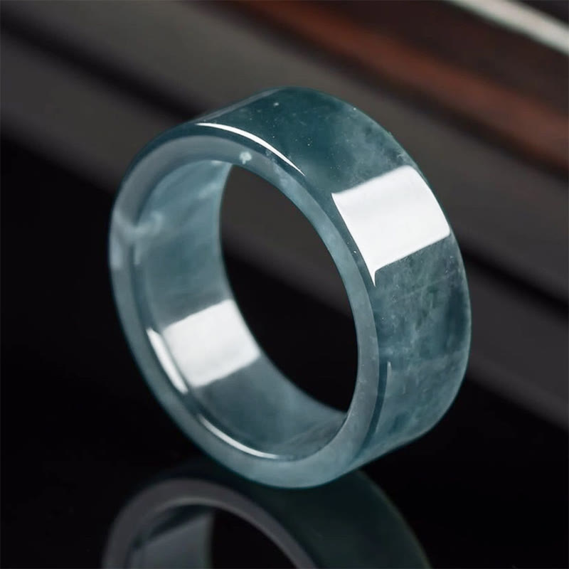 EverestArtstudios Jade Luck Abundance Prosperity Ring