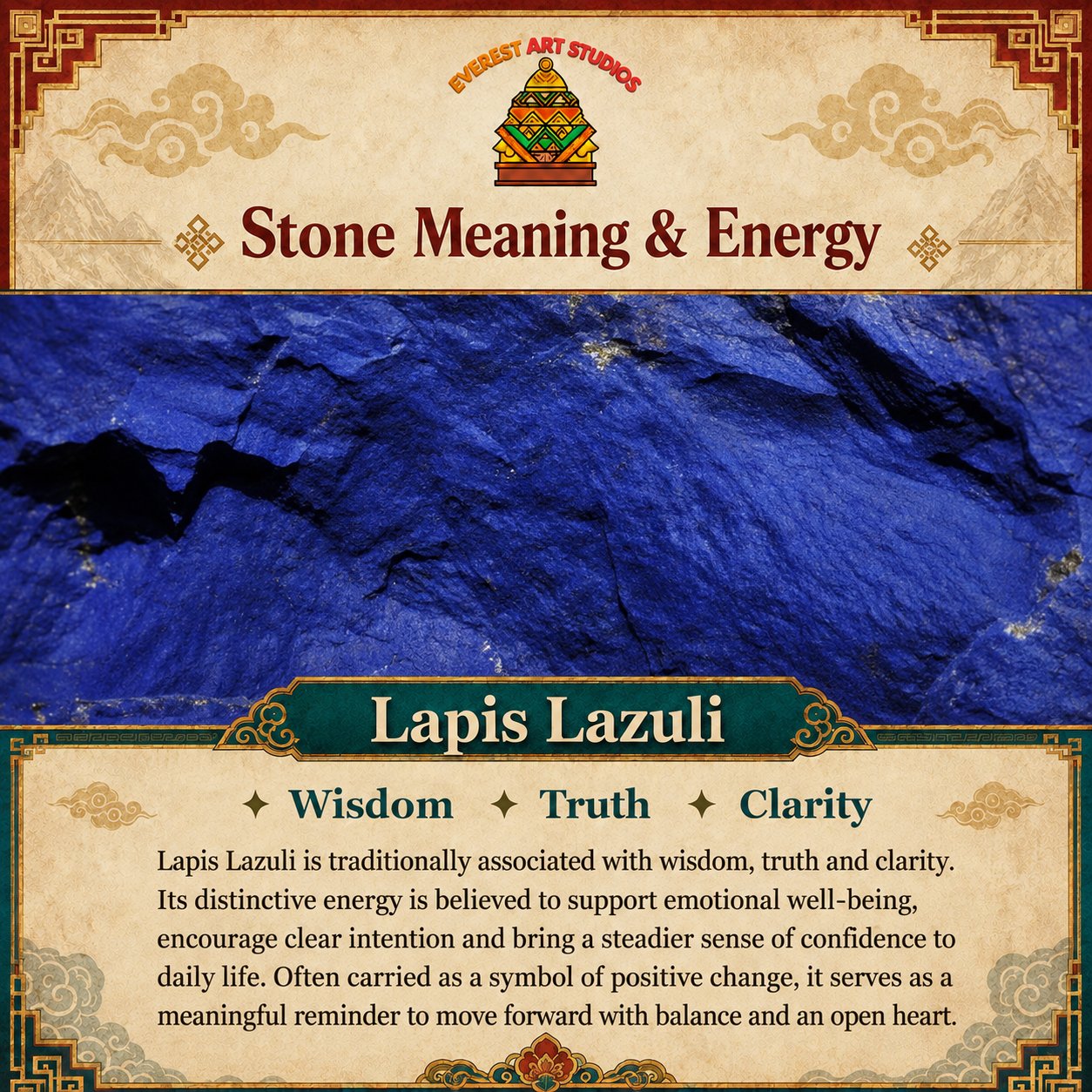 Everest Art Studios — lapis lazuli