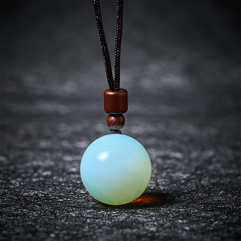 Buddha Stones White Crystal Pink Crystal Tiger Eye Smoky Quartz Protection Necklace Pendant