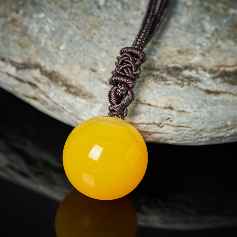 Buddha Stones Amethyst Yellow Agate Various Agate Pink Crystal Lazurite Lapis Lazuli Balance Necklace Pendant