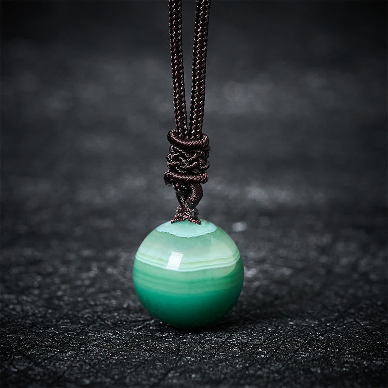 Buddha Stones Amethyst Yellow Agate Various Agate Pink Crystal Lazurite Lapis Lazuli Balance Necklace Pendant