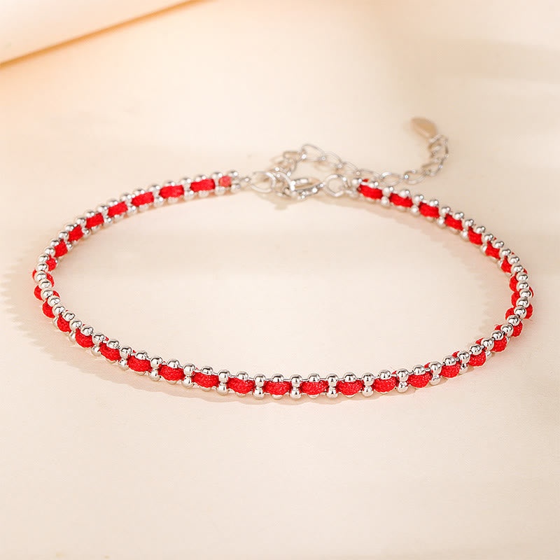Buddha Stones 925 Sterling Silver Keep Away Evil Spirits Bracelet