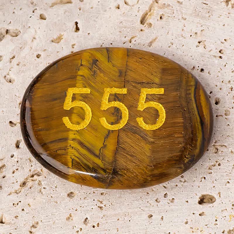 Buddha Stones Angel Numbers White Crystal Red Jasper Pink Crystal Green Aventurine Meditation Palm Stone