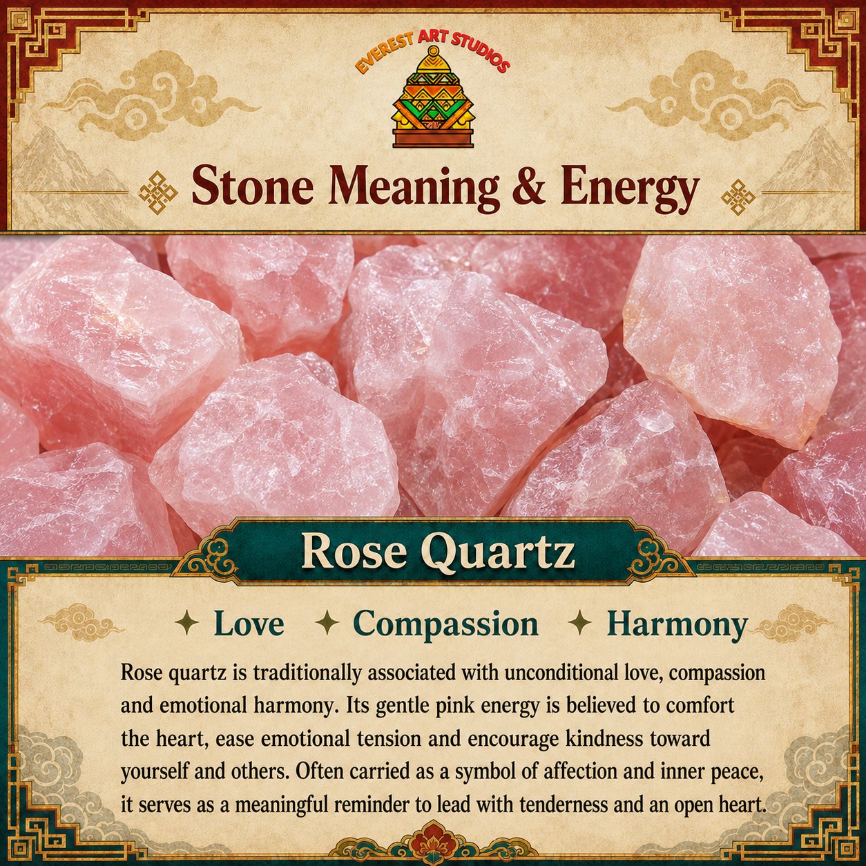 Everest Art Studios — rose quartz