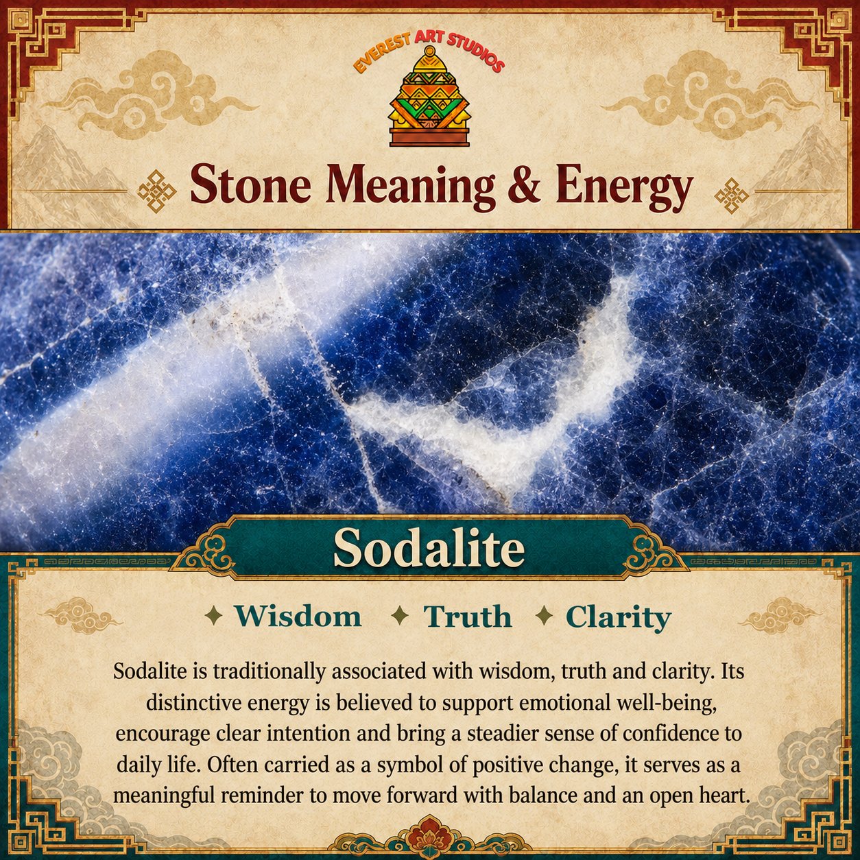 Everest Art Studios — sodalite