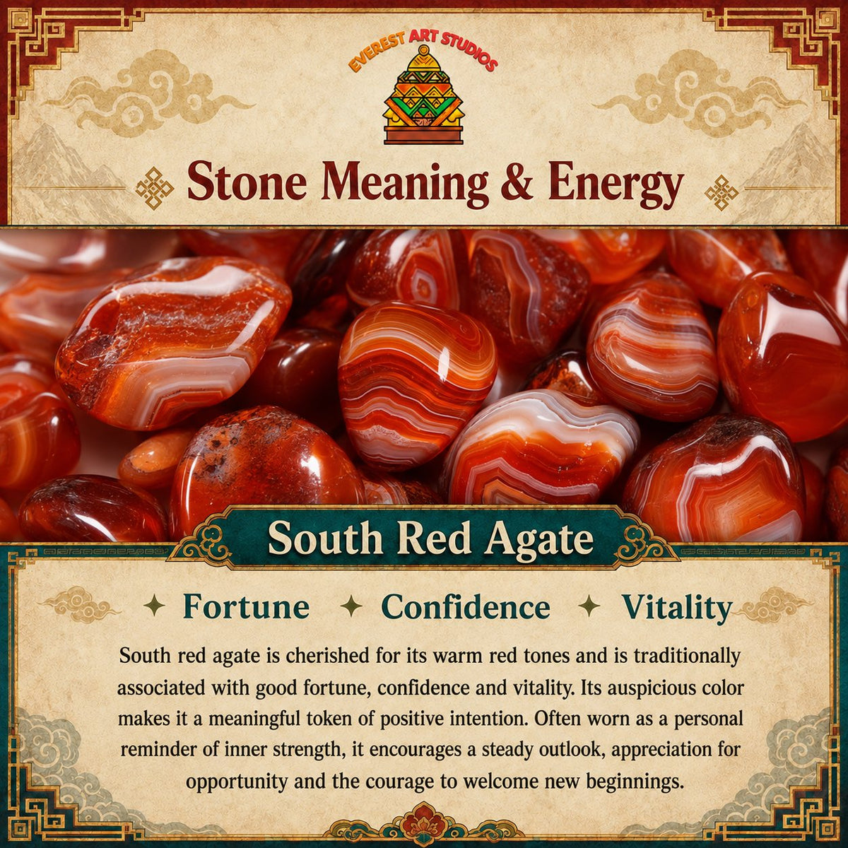 Everest Art Studios — south red agate