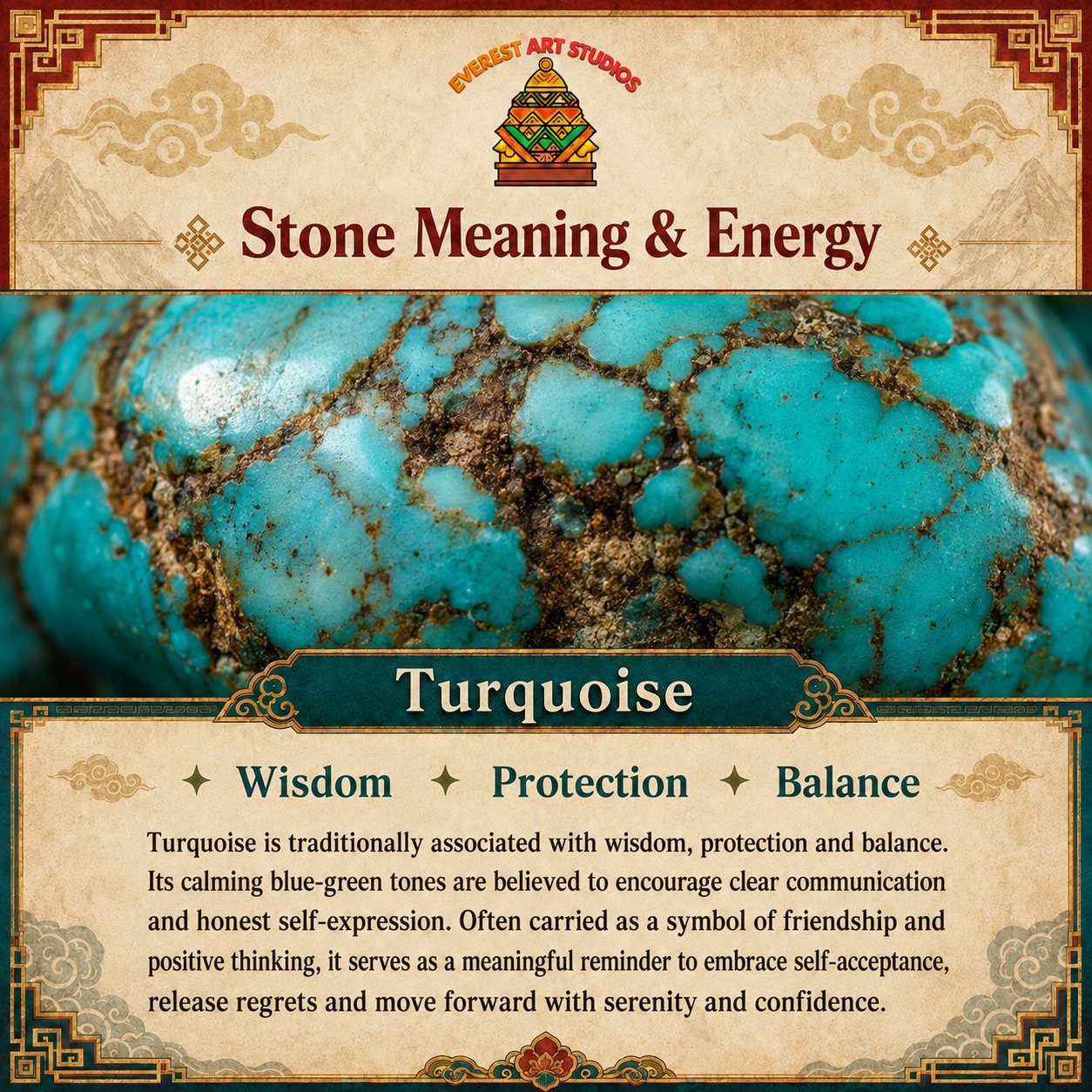 Everest Art Studios — turquoise meaning and symbolism