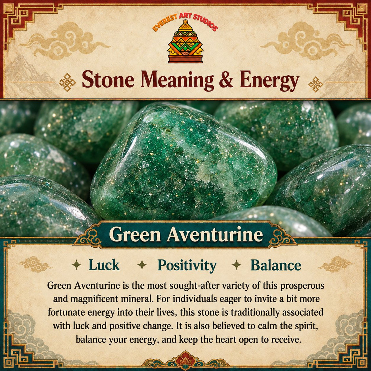 EverestArtstudios green aventurine