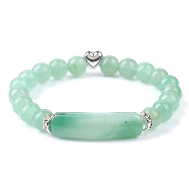 Buddha Stones Amethyst Tiger Eye Lapis Lazuli Green Aventurine Rhodonite Dalmatian Jasper Healing Bracelet