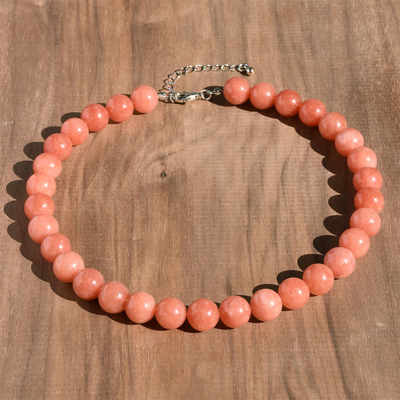 Buddha Stones 12mm Natural Crystal Aquamarine Tourmaline Bead Healing Necklace