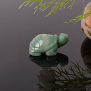 Buddha Stones Natural Green Aventurine Turtle Wisdom Crystal & Stone Decor