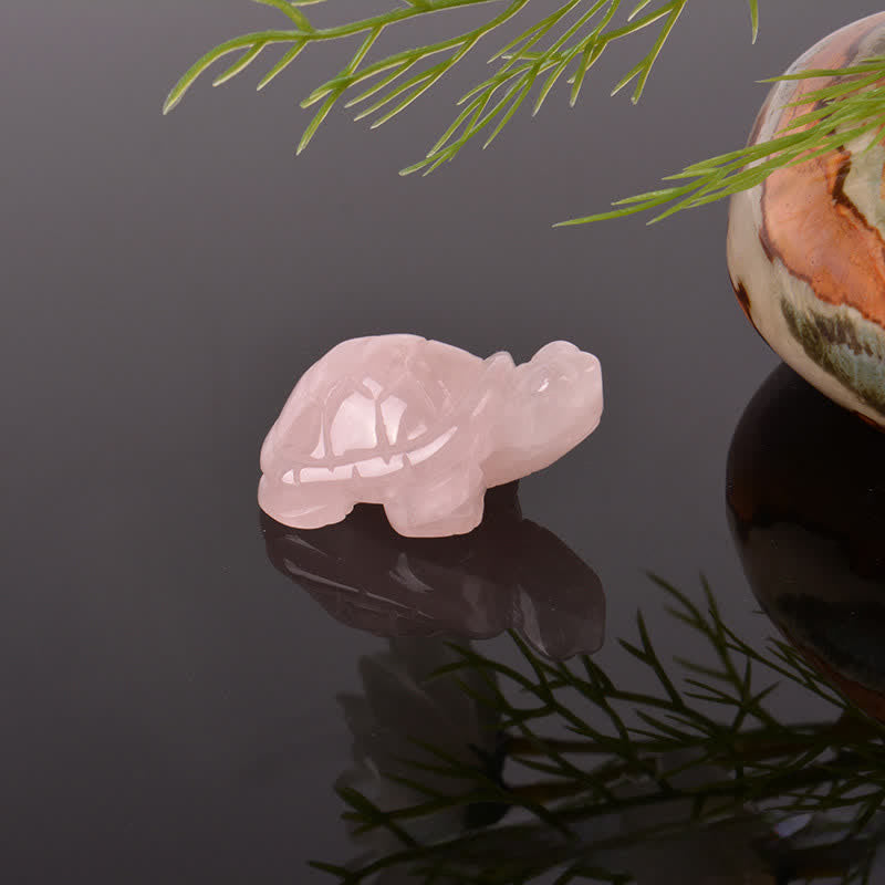 Buddha Stones Natural Green Aventurine Turtle Wisdom Crystal & Stone Decor