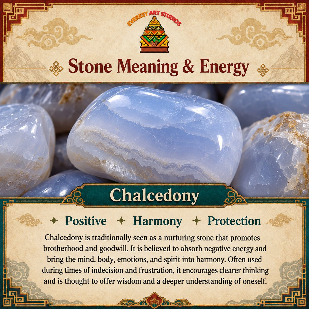 EverestArtstudios chalcedony meaning and symbolism