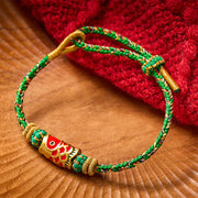 EverestArtStudios Koi Fish Fortune Hand-Woven Cord Bracelet