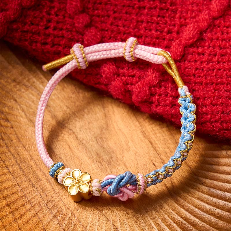 Buddha Stones Mandala Braided Rope Confidence Bracelet