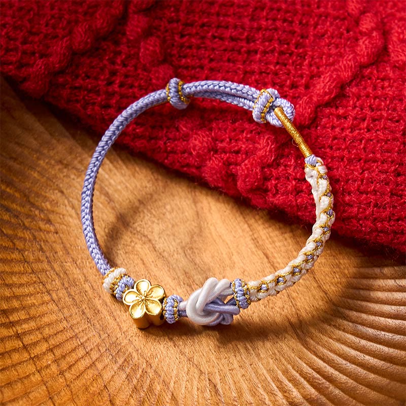 Buddha Stones Mandala Braided Rope Confidence Bracelet