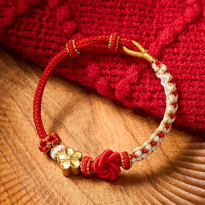 Buddha Stones Mandala Braided Rope Confidence Bracelet
