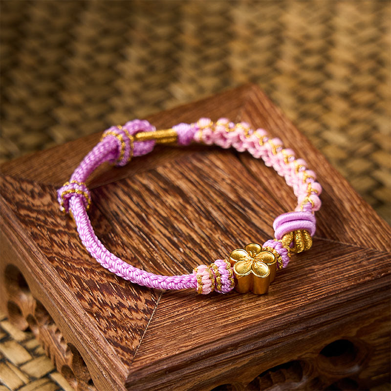 EverestArtstudios Braided Rope Knot Adjustable Bracelet