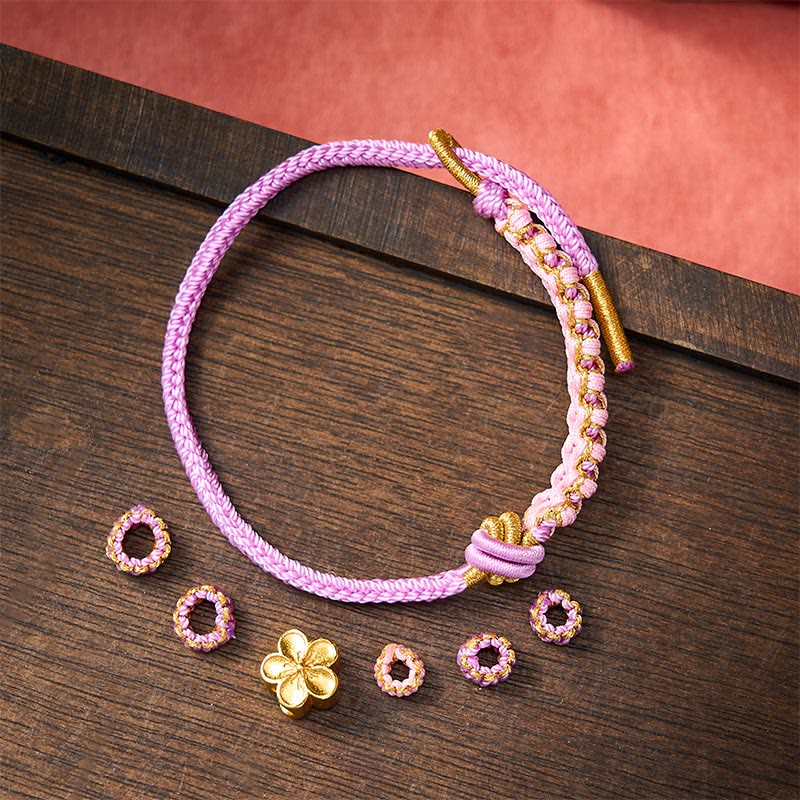 EverestArtstudios Braided Rope Knot Adjustable Bracelet