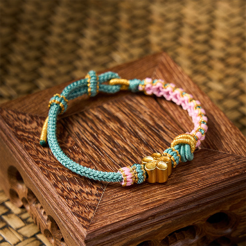 EverestArtstudios Braided Rope Knot Adjustable Bracelet