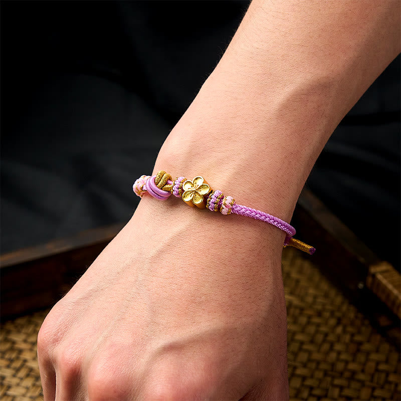 EverestArtstudios Braided Rope Knot Adjustable Bracelet