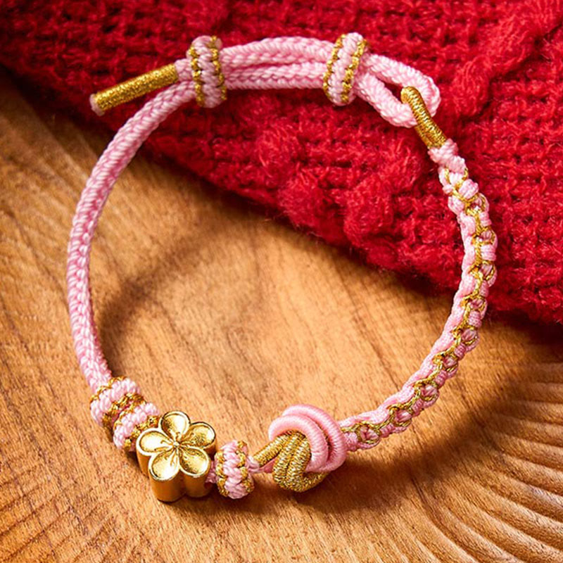 EverestArtstudios Braided Rope Knot Adjustable Bracelet