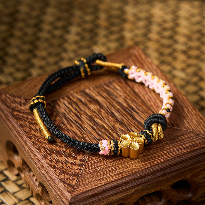 EverestArtstudios Braided Rope Knot Adjustable Bracelet