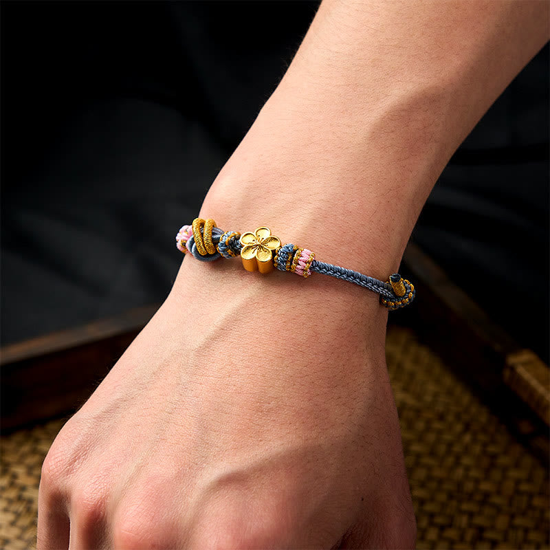 EverestArtstudios Braided Rope Knot Adjustable Bracelet