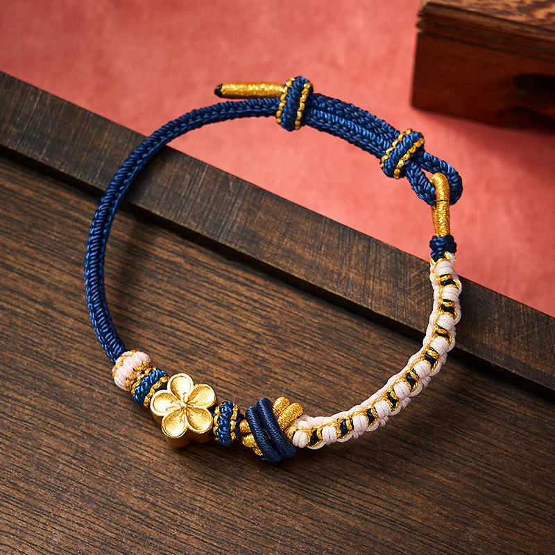 EverestArtstudios Braided Rope Knot Adjustable Bracelet