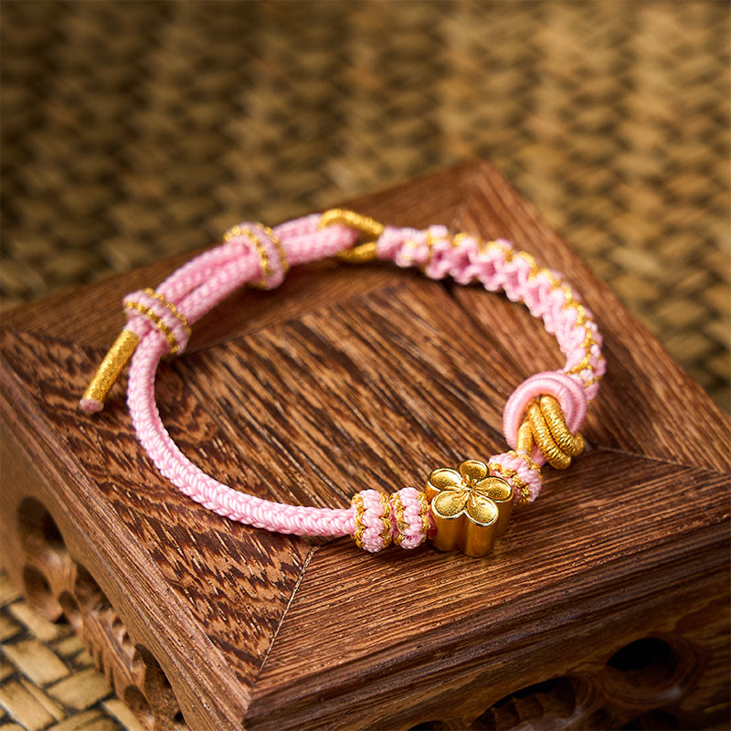 EverestArtstudios Braided Rope Knot Adjustable Bracelet