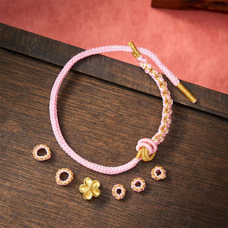EverestArtstudios Braided Rope Knot Adjustable Bracelet