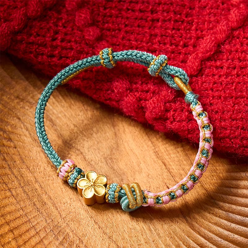 EverestArtstudios Braided Rope Knot Adjustable Bracelet
