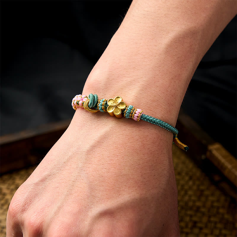 EverestArtstudios Braided Rope Knot Adjustable Bracelet