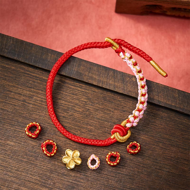 EverestArtstudios Braided Rope Knot Adjustable Bracelet