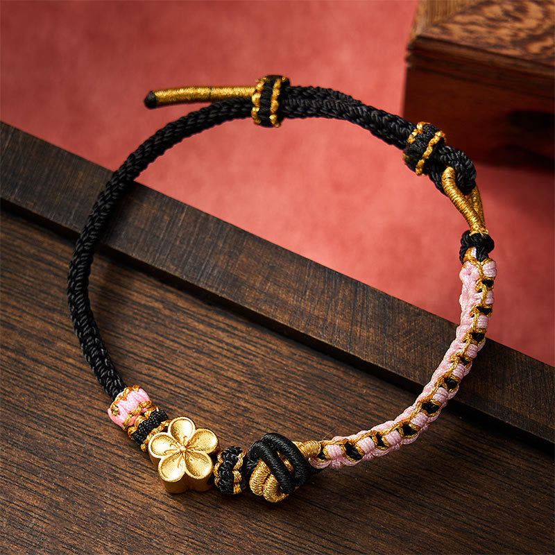 EverestArtstudios Braided Rope Knot Adjustable Bracelet