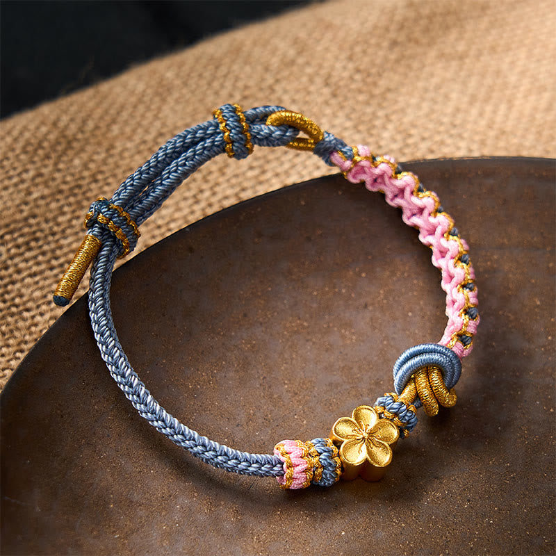 EverestArtstudios Braided Rope Knot Adjustable Bracelet
