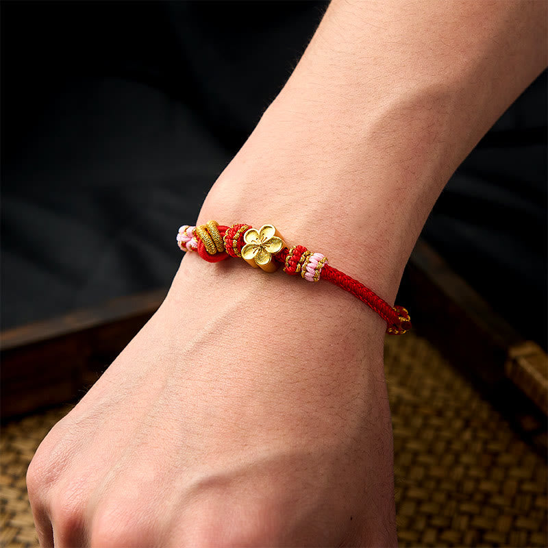 EverestArtstudios Braided Rope Knot Adjustable Bracelet