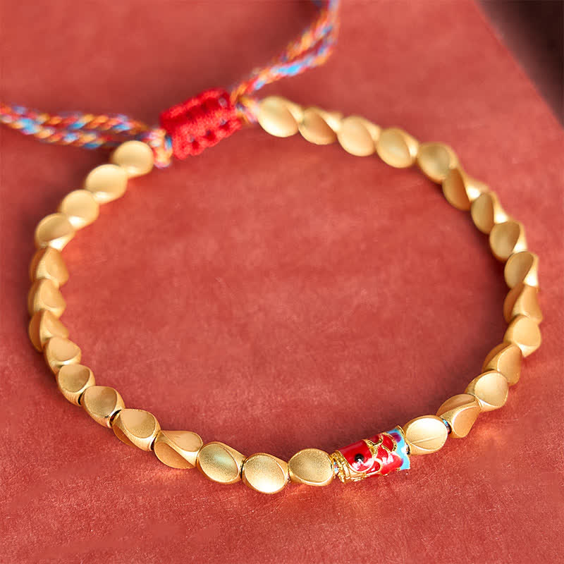 EverestArtstudios Copper Koi Fish Success Vintage Ethnic Bracelet