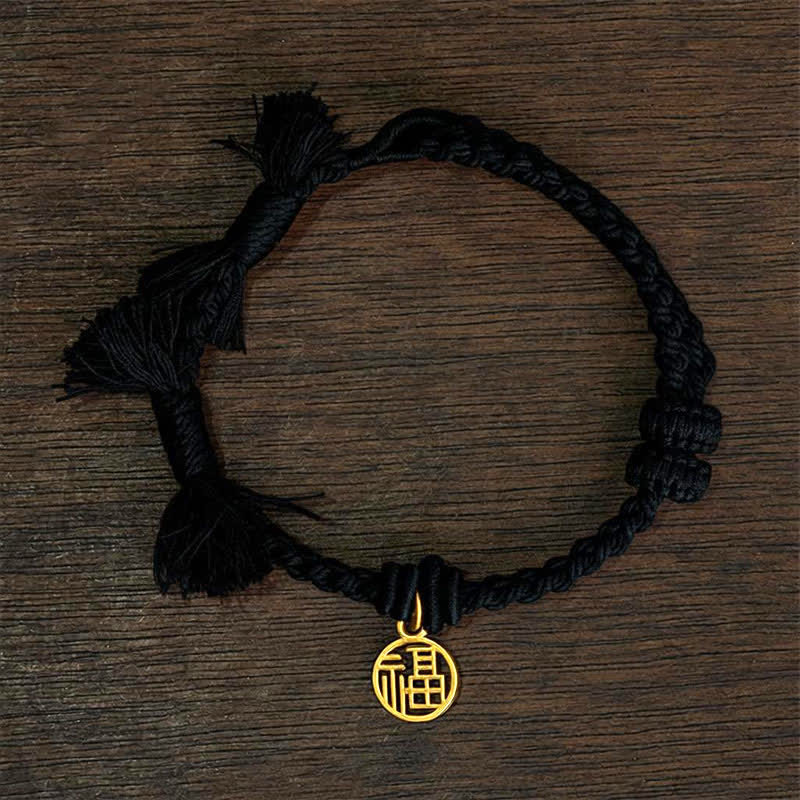 EverestArtStudios Copper Lotus Red String New Beginning Bracelet