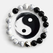 EverestArtStudios Copper Yin Yang Balance Tibetan Round Bracelet