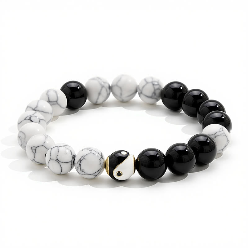 EverestArtStudios Copper Yin Yang Balance Tibetan Round Bracelet