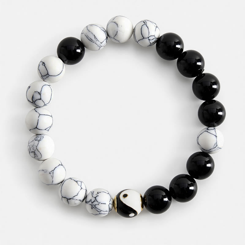 EverestArtStudios Copper Yin Yang Balance Tibetan Round Bracelet