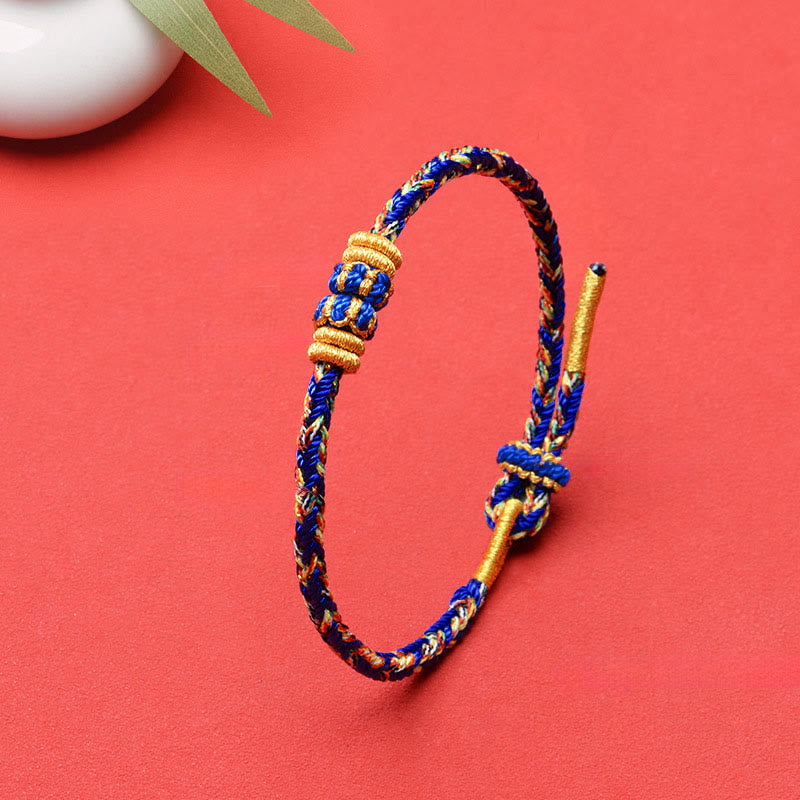 EverestArtStudios Koi Fish Fortune Hand-Woven Cord Bracelet