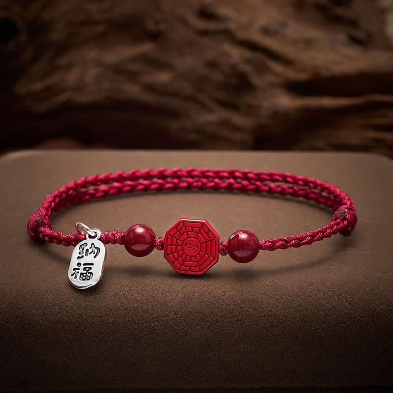 Buddha Stones Bagua Red String Harmony Bracelet
