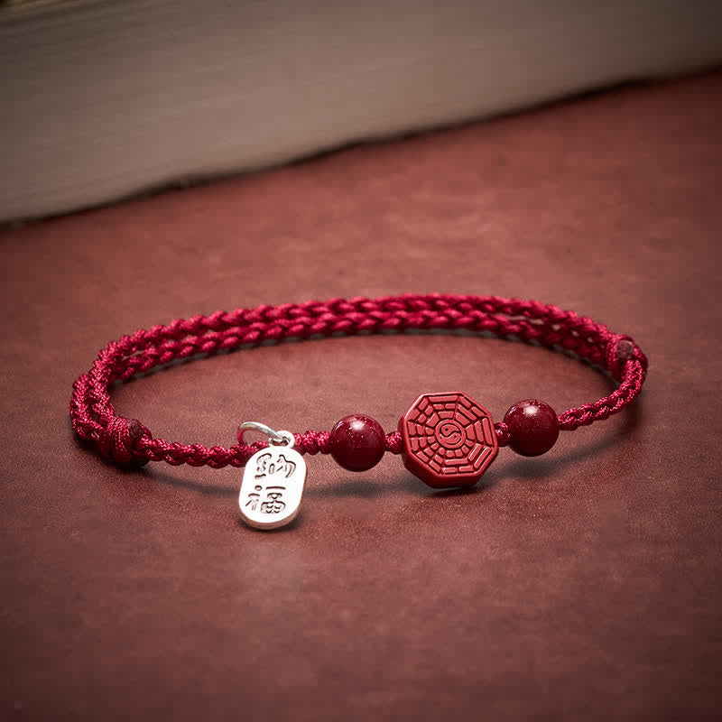 Buddha Stones Bagua Red String Harmony Bracelet