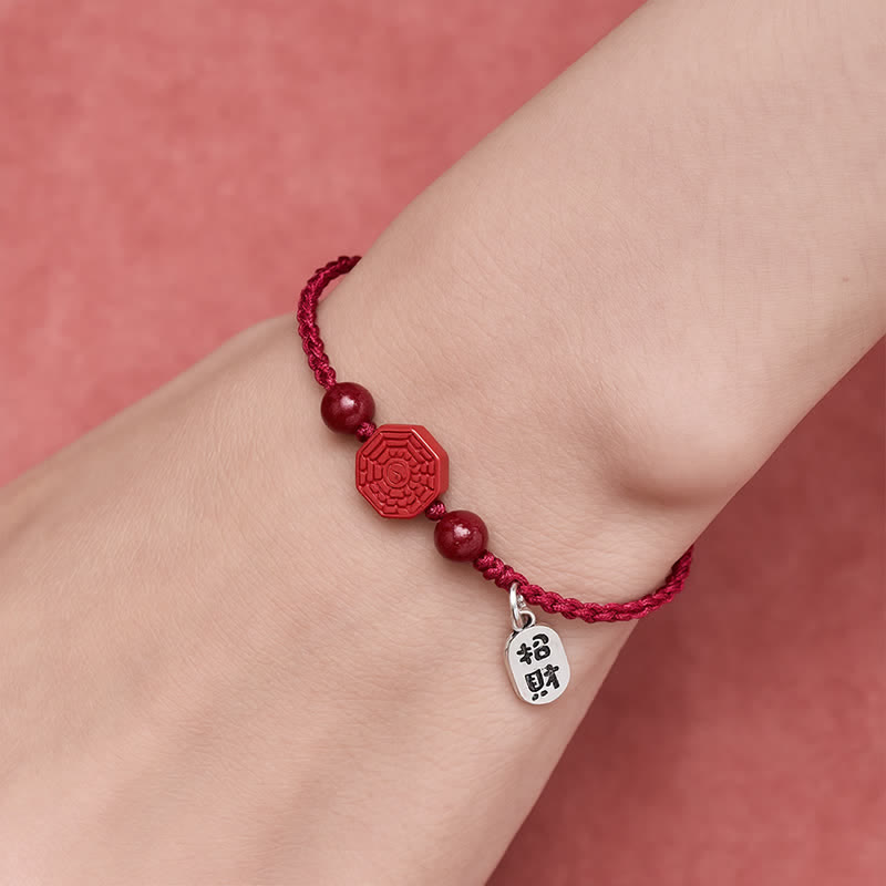 Buddha Stones Bagua Red String Harmony Bracelet