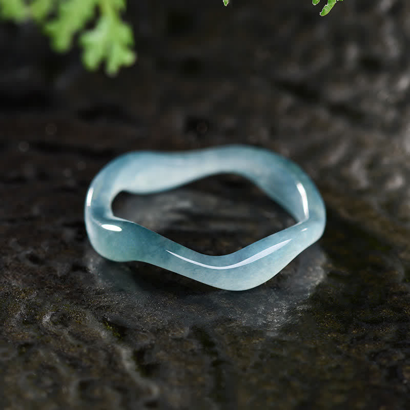 EverestArtstudios Jade Luck Irregular Ring