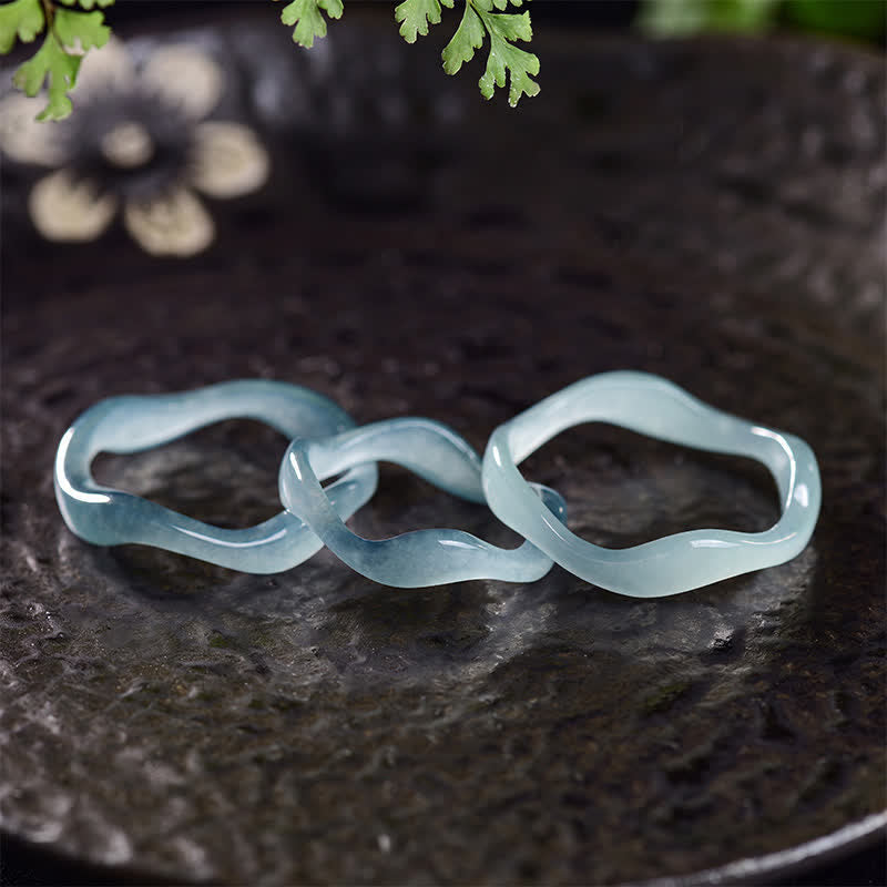 EverestArtstudios Jade Luck Irregular Ring